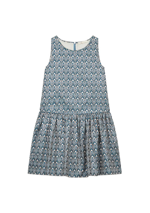 METALLIC JACQUARD MINI DRESS