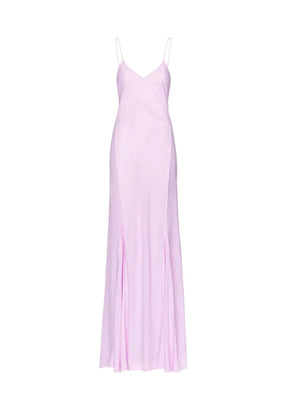 ROBE MAXI ROSE CLAIR