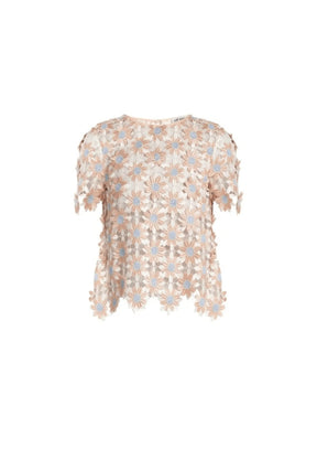 3D FLORAL TOP