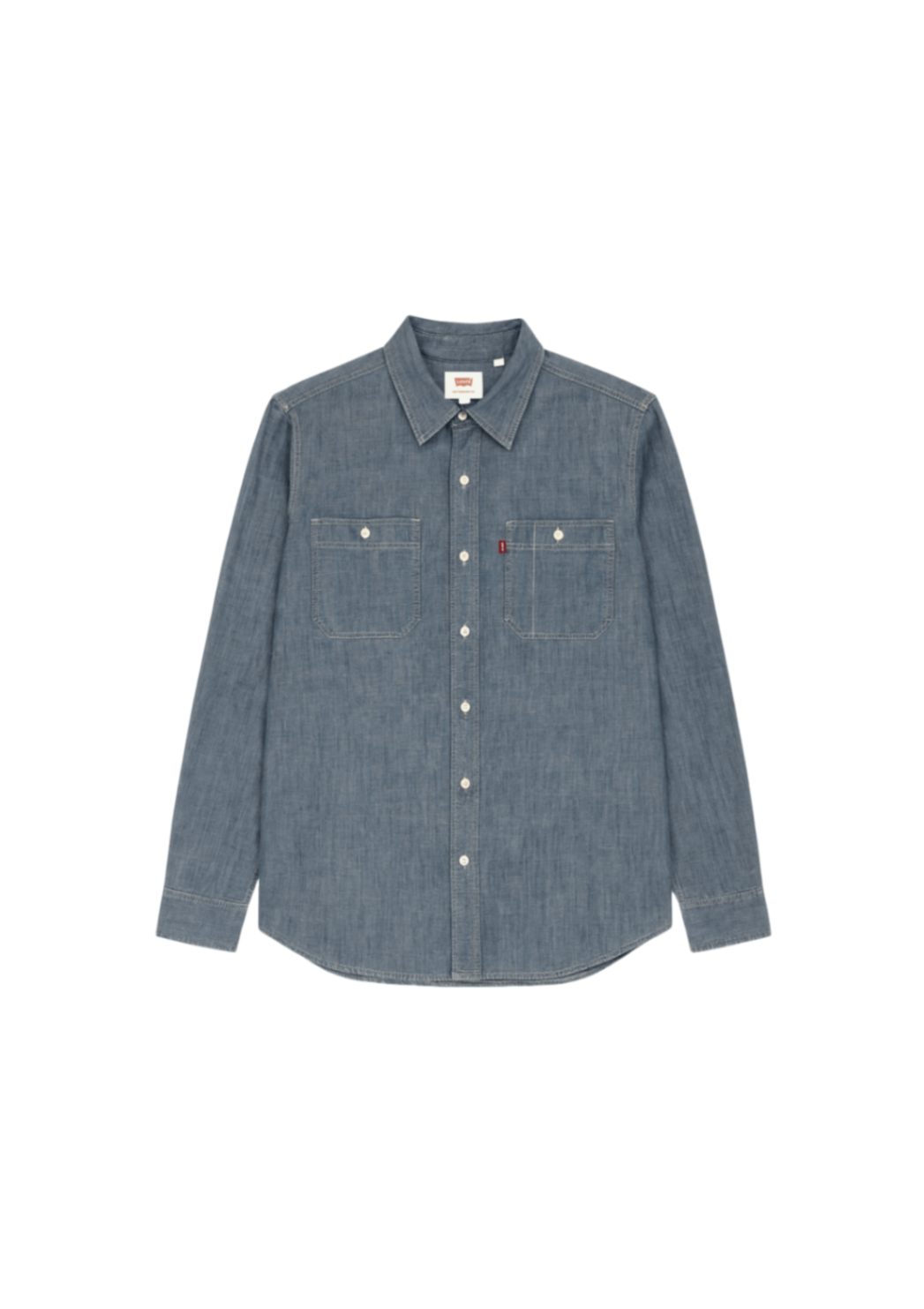 BLAUES JEANSHEMD