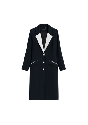 NAVY BLUE TRENCH COAT