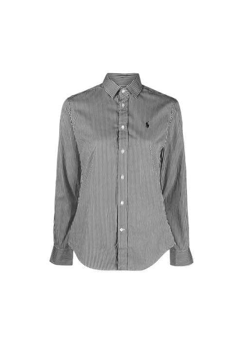 BLACK & WHITE STRIPED SHIRT