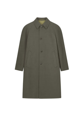 GREEN CHARLIE WOOL COAT