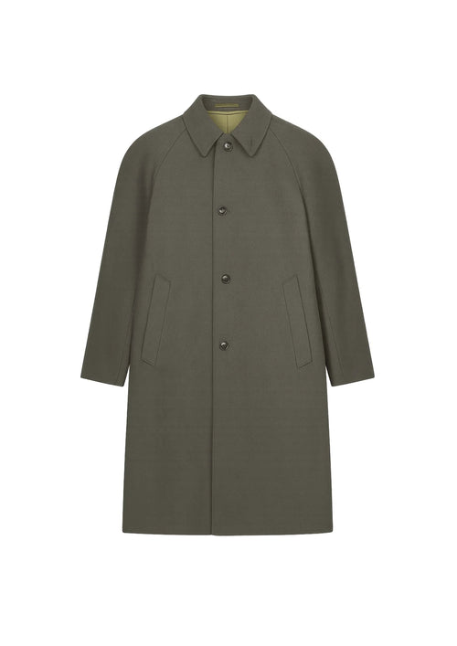 MANTEAU EN LAINE GREEN CHARLIE