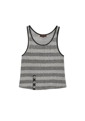 TRANSPARENT STRIPED TOP