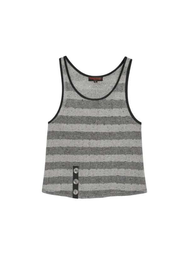 TRANSPARENT STRIPED TOP