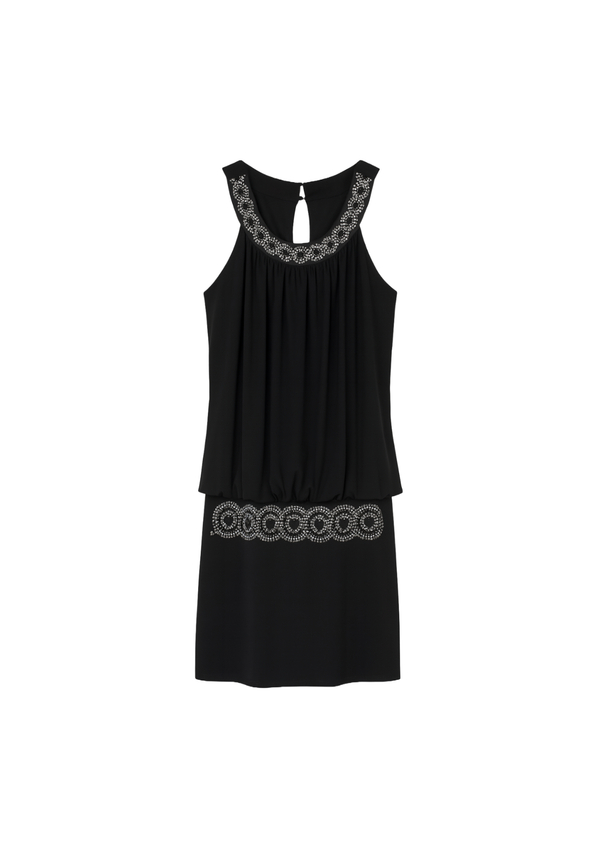 BLACK COCKTAIL DRESS