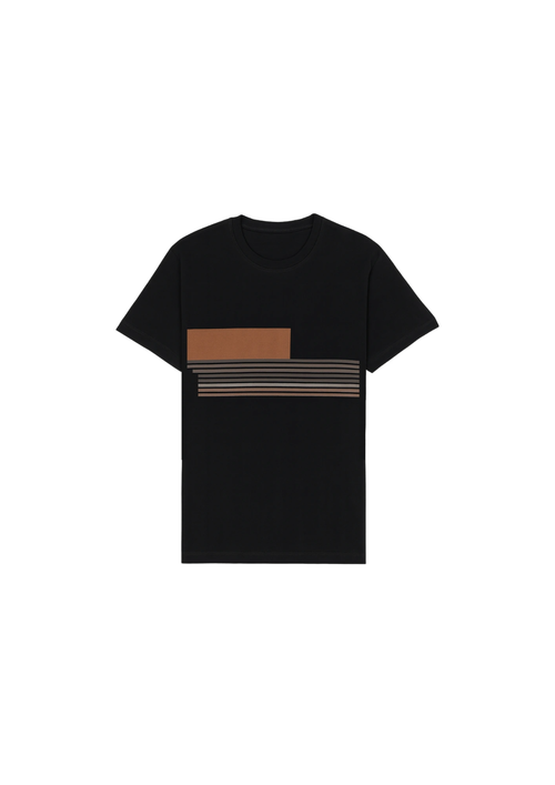 BLACK & BROWN T-SHIRT