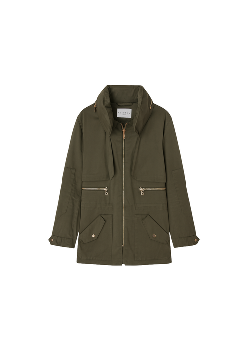 DUNKELGRÜNE ARBEITSJACKE