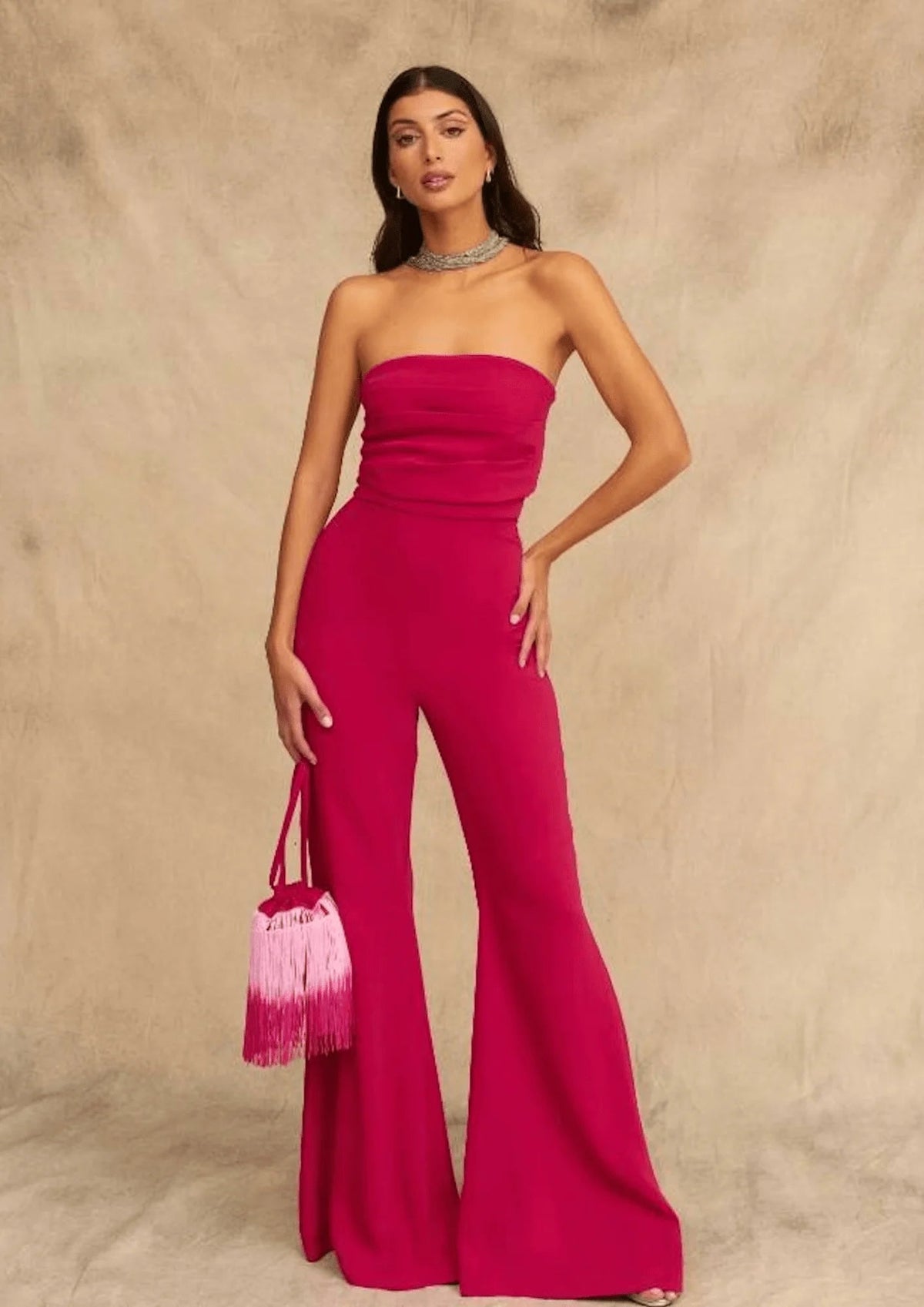 SLEEVELESS JUMPSUIT