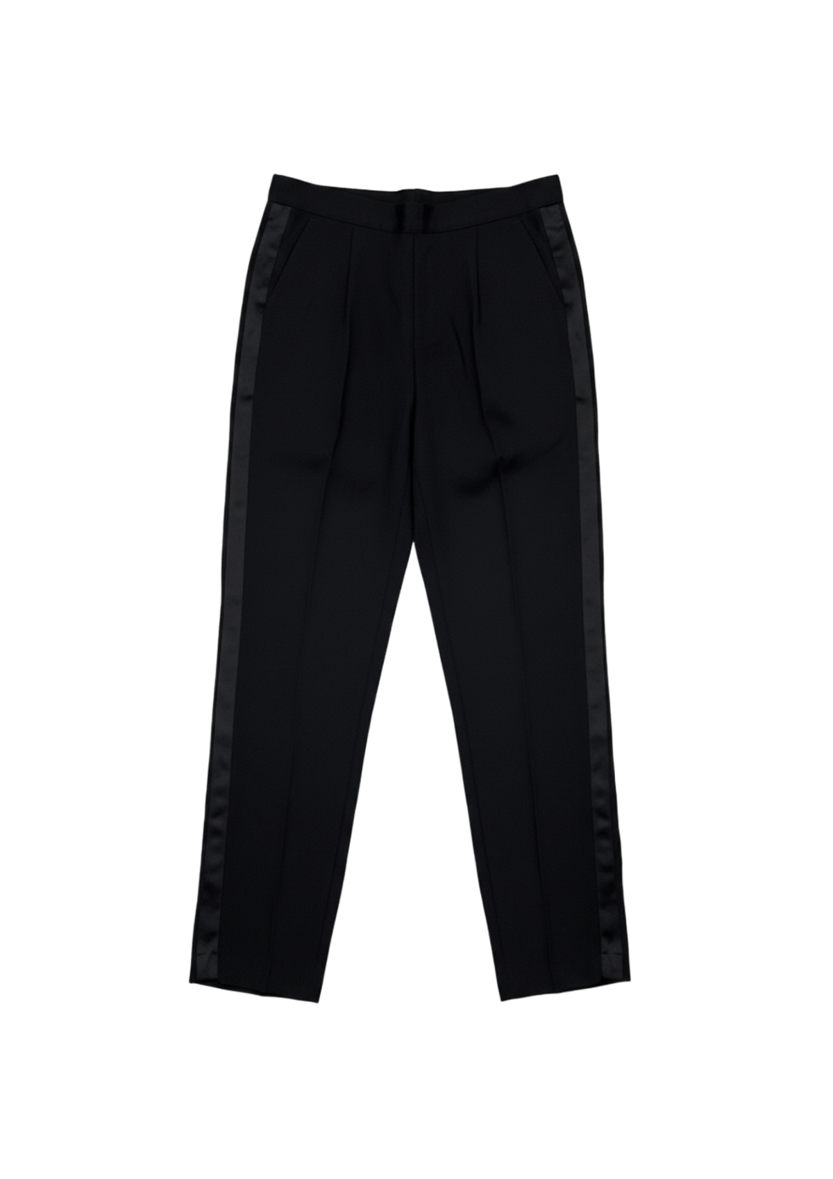 BLACK SUIT TROUSERS