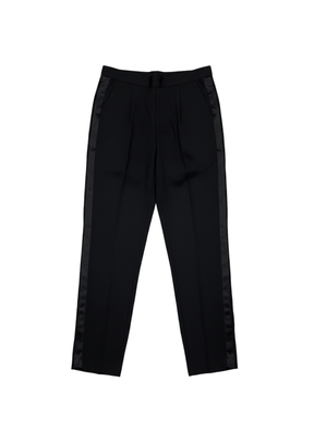 BLACK SUIT TROUSERS