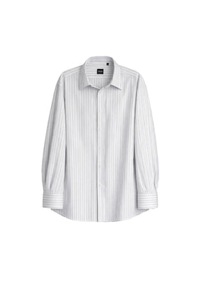 WHITE STRIPED SHIRT