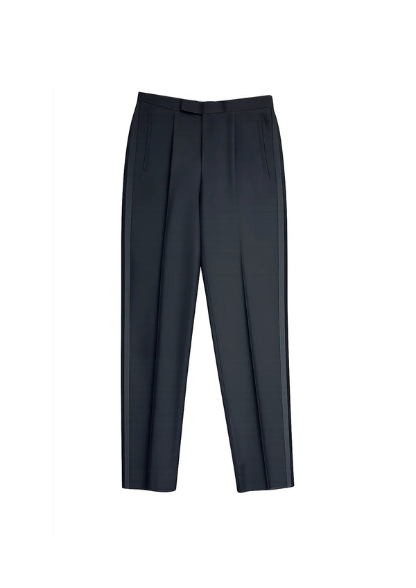 BLACK SUIT TROUSERS
