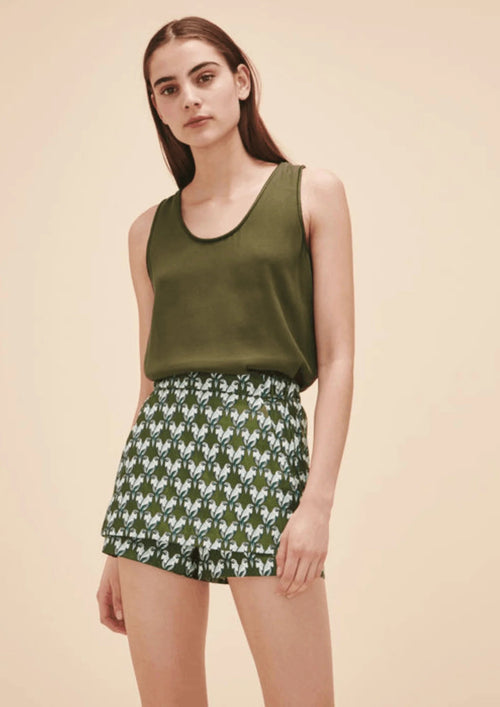GRÜNER JACQUARD IPARO SKORT