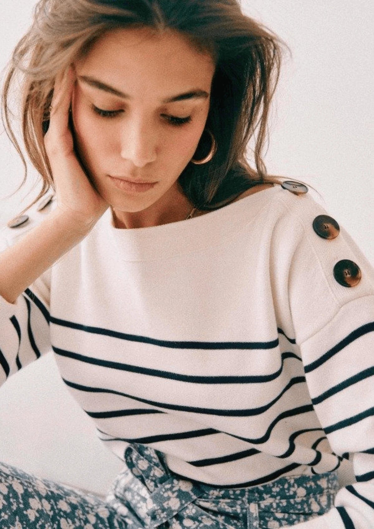 STRIPED ALBA PULL