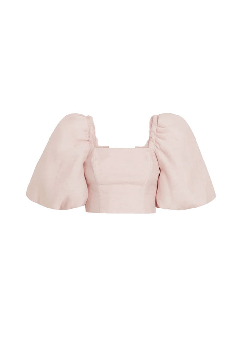 ORGANZA ESME CROPPED TOP