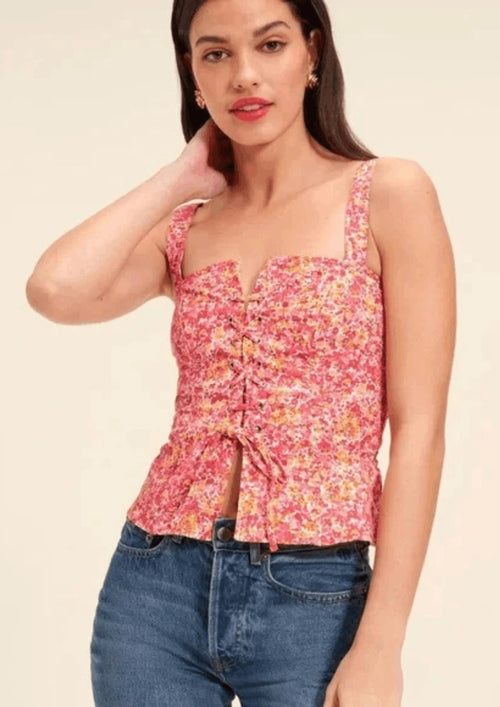 FLORAL SORAYA TOP