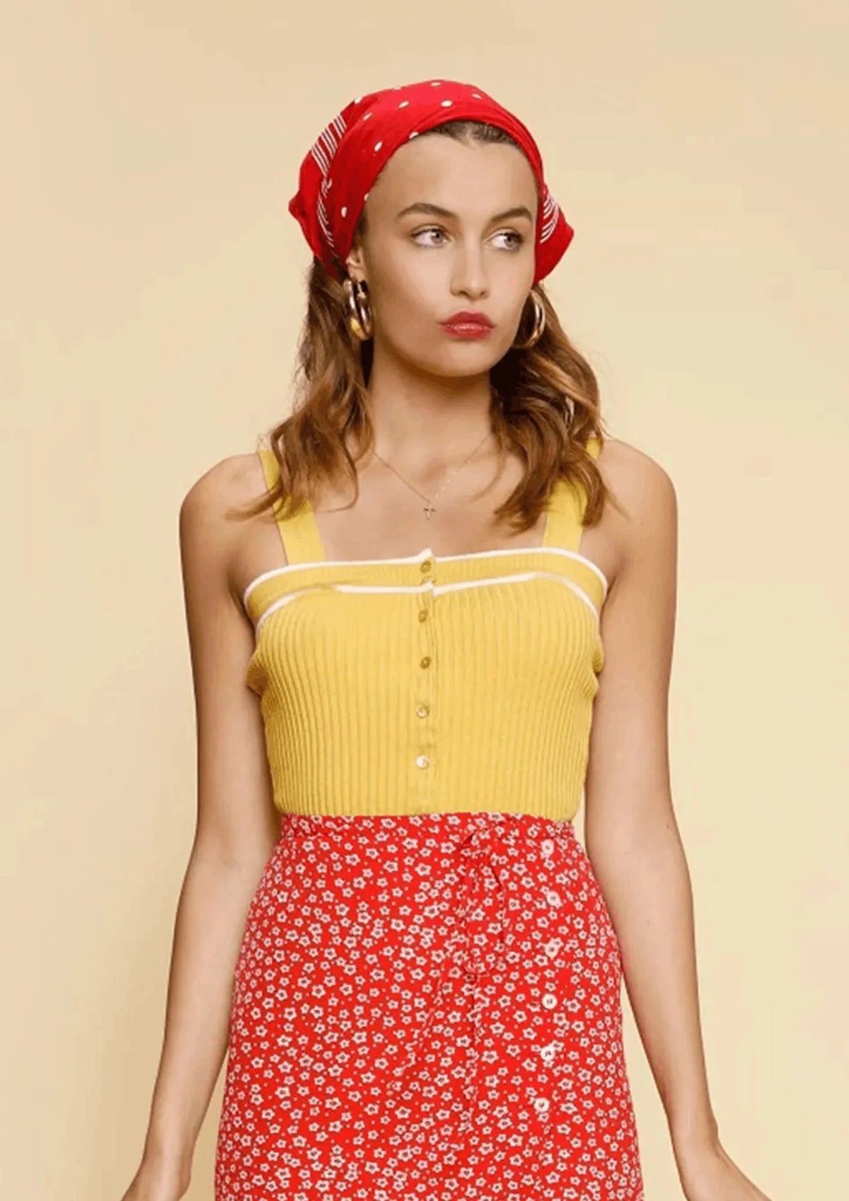 YELLOW JAJA TANK TOP