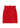 RED CORDUROY MINI SKIRT