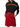 RED CORDUROY MINI SKIRT