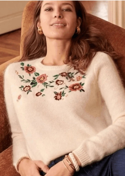 FLORAL SAM PULLOVER