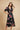 Everly dress S schwarz mit pink und grün