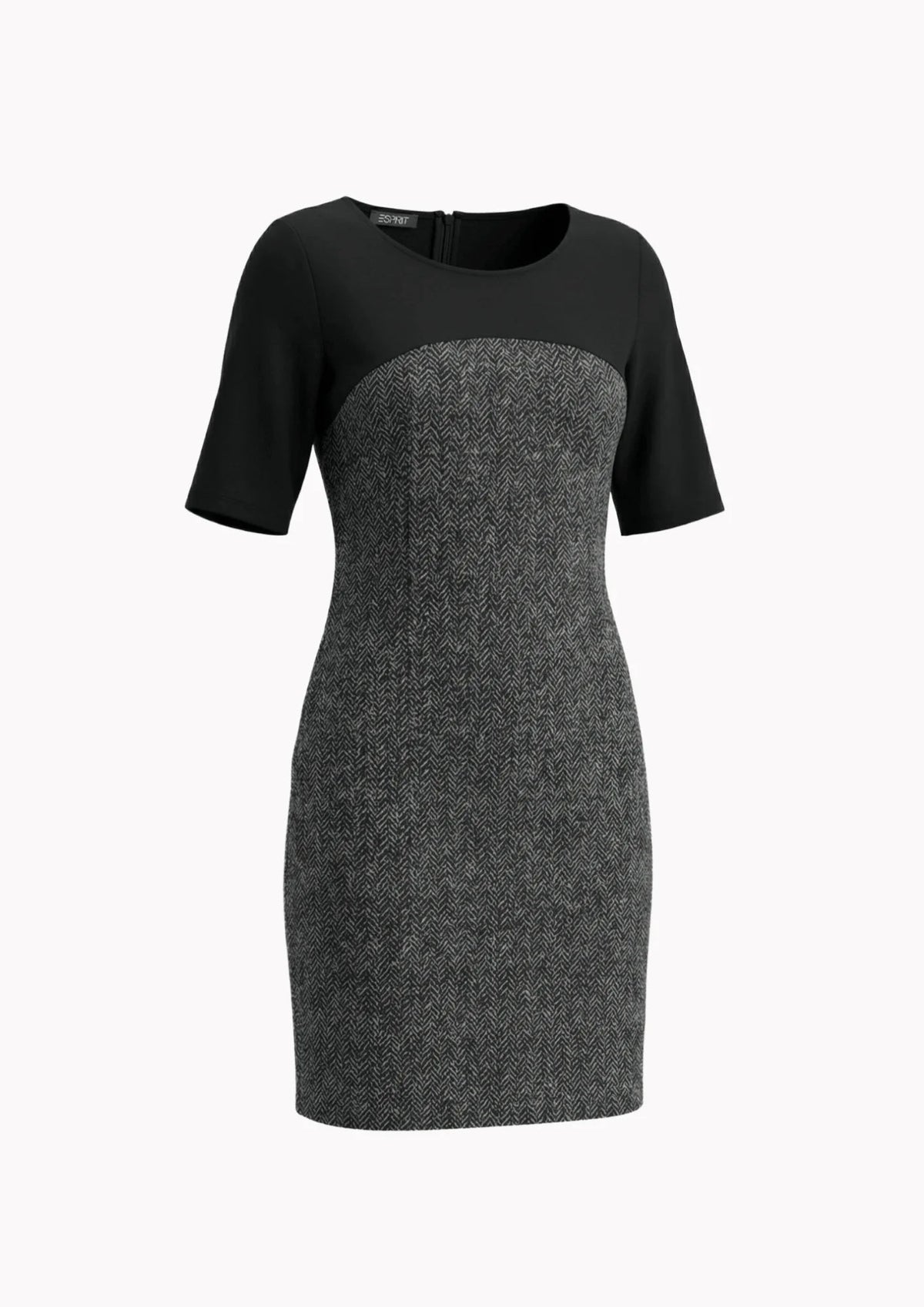 MINI ROBE NOIRE ET GRISE