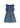 BLUE BI-MATERIAL DRESS
