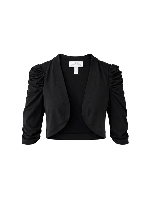 SCHWARZER BOLERO-CARDIGAN