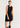 BLACK TWEED MINI DRESS