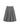 GREY WOOL HIGH-WAIST MIDI SKIRT