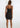 BLACK BANDAGE BODYCON DRESS