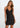 BLACK BANDAGE BODYCON DRESS