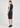 BLACK PRINTED PENCIL SKIRT