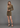 DARI ASYMMETRIC METALLIC MINI DRESS