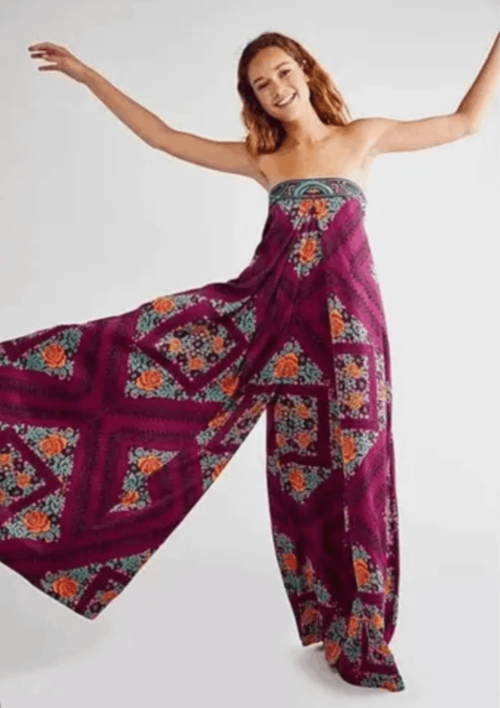 PURPLE SERENDIPITY JUMPSUIT