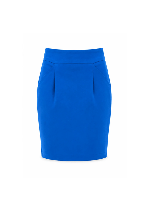 THE PENCIL SKIRT ROYAL BLUE