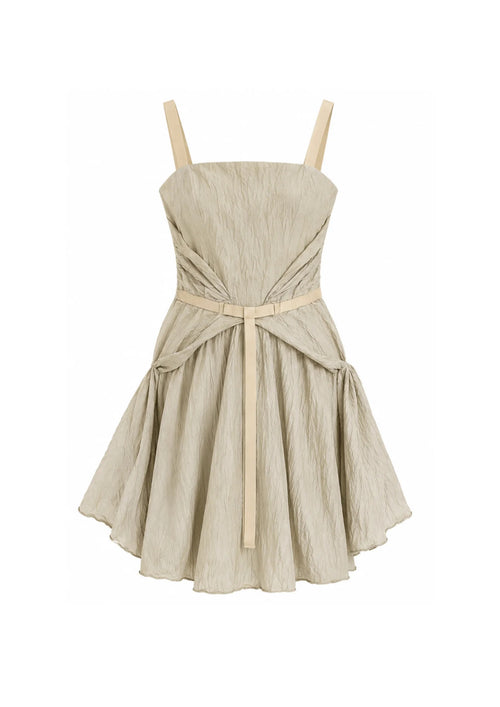 KNITTER-FALLSCHIRM-COCKTAILKLEID