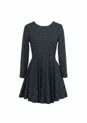 MODERNIST RETRO BABYDOLL DRESS