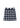 NAVY WOOL A-LINE MINI SKIRT
