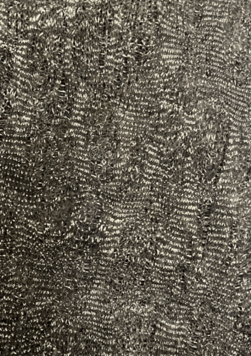 METALLIC OPEN-KNIT TANK TOP