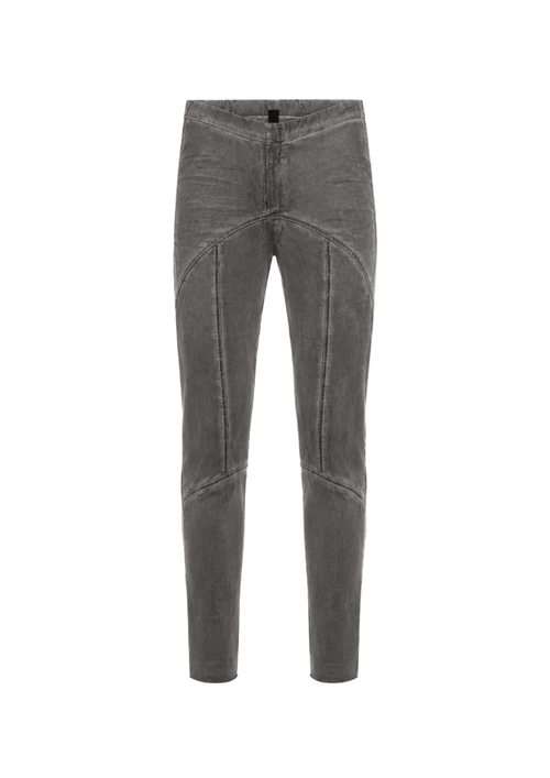 SEAMED MOTO SKINNY PANTS