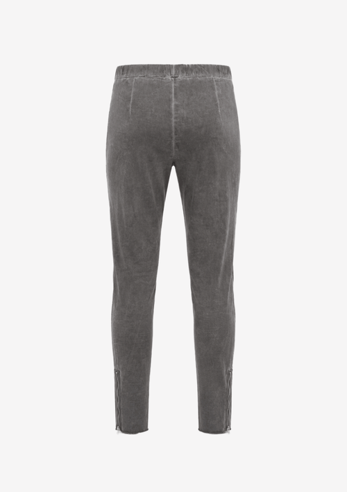 SEAMED MOTO SKINNY PANTS