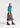 BLUE RIBBED TURTLENECK SWEATER