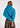 BLUE RIBBED TURTLENECK SWEATER