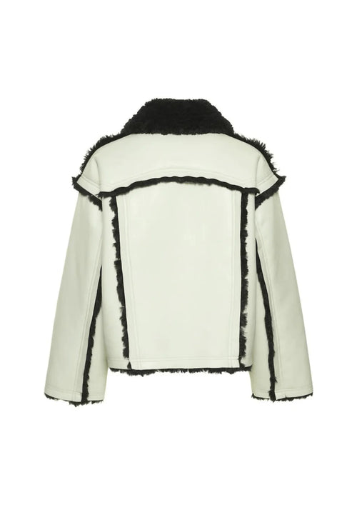 CALLIE FAUX LEATHER JACKET
