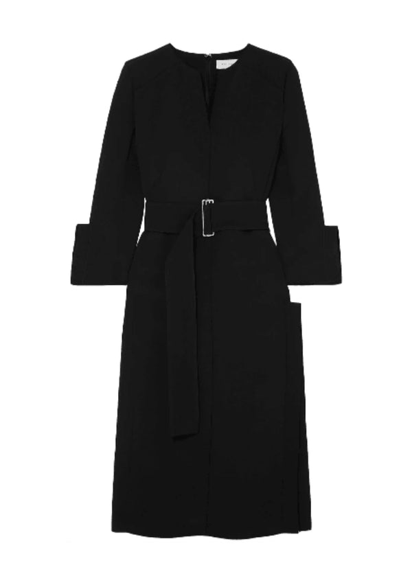 Robe midi à celtre noire