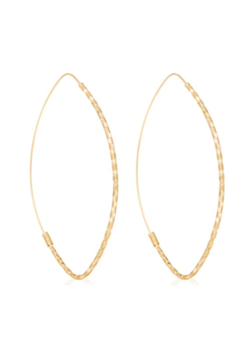 Boucles d'oreilles en or caroline