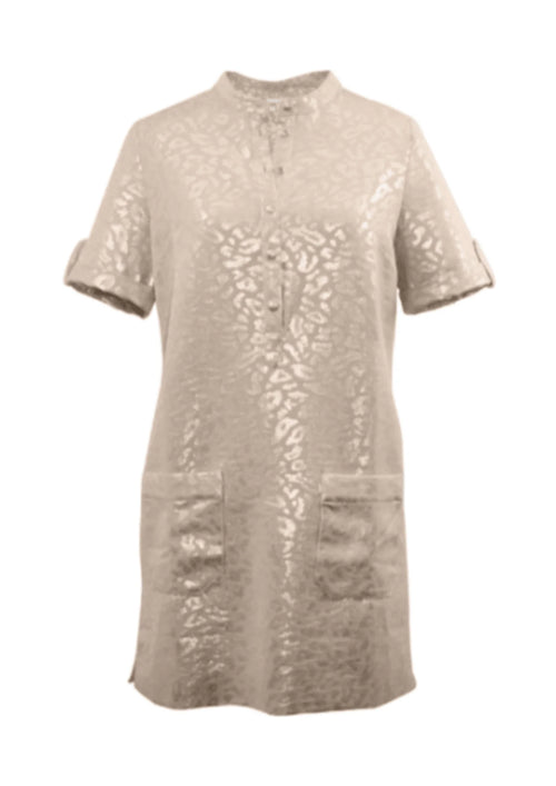 Zoé Leopard gedrucktes Kleid